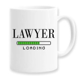 Cana alba personalizata Lawyer Loading, INOVATIX&reg;. 330ml, Oem