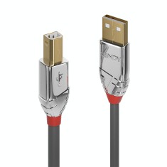 Cablu USB 2.0 tip A la tip B 2m Cromo Line, Lindy L36642