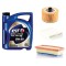 Pachet Revizie Ulei Elf Full Tech + Filtre Mann pentru Dacia Logan II MCV II 0.9 TCE
