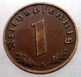2.472 GERMANIA 1 REICHSPFENNIG 1937 A, Europa, Bronz
