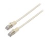 Cabluri patch F/UTP 6 litat CCA PVC alb 3m 26AWG, Lanberg