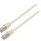 Cabluri patch F/UTP 6 litat CCA PVC alb 3m 26AWG