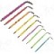 Set chei imbus, Torx&reg;, {{Material}}, HEX 2,5mm, HEX 2mm, HEX 3mm, HEX 4mm, HEX 5mm, HEX 6mm, HEX 8mm, TX10, TX25, lungime {{Lungime totala}}, WERA - 0