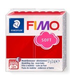 Pastă polimerică FIMO Soft 57g Roșu pompieri aprins