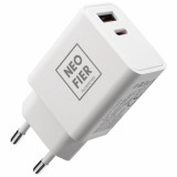 NeoFier 20W Dual Port USB-C USB-A