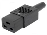 Conector de alimentare C19 16A/250VAC, 4795.0000, Oem
