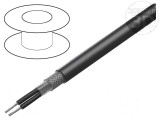 Cablu HELUTHERM 145 MULTI 2x0,75mm2 Litat Cu PO Negru