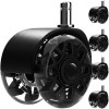 Set 5 roti pentru scaun de birou, dimensiune 2.5 inch, pivotante