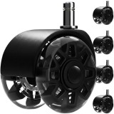 Set 5 roti pentru scaun de birou, dimensiune 2.5 inch, pivotante