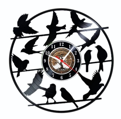 PASARI PE SARMA-ceas de perete foto