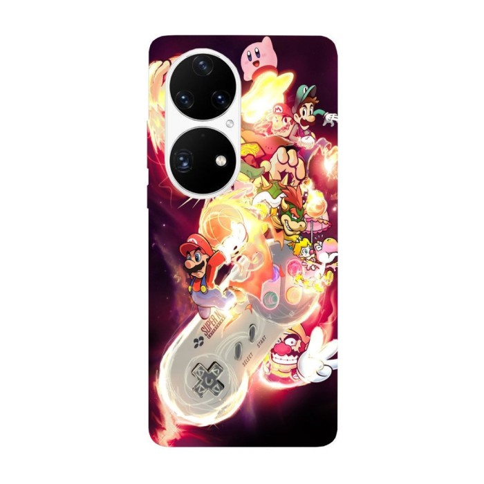 Husa compatibila cu Huawei Nova Y70 model Super Nintendo, Silicon, TPU, Viceversa