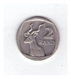 Moneda Africa de Sud 2 rand 2010, stare foarte buna, curata
