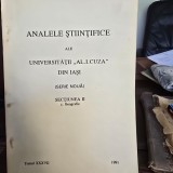 Analele Stiintifice ale Universitatii "Al. I. Cuza" din Iasi. Sectiunea II C. Geografie
