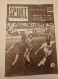 Revista SPORT, Nr. 10/1968: Copertă cu Steaua-Progresul (1-0),