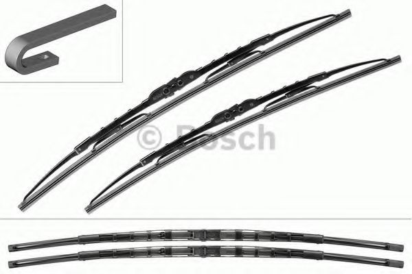 Set stergatoare parbriz VW NEW BEETLE (9C1, 1C1) (1998 - 2010) BOSCH 3 397 118 408