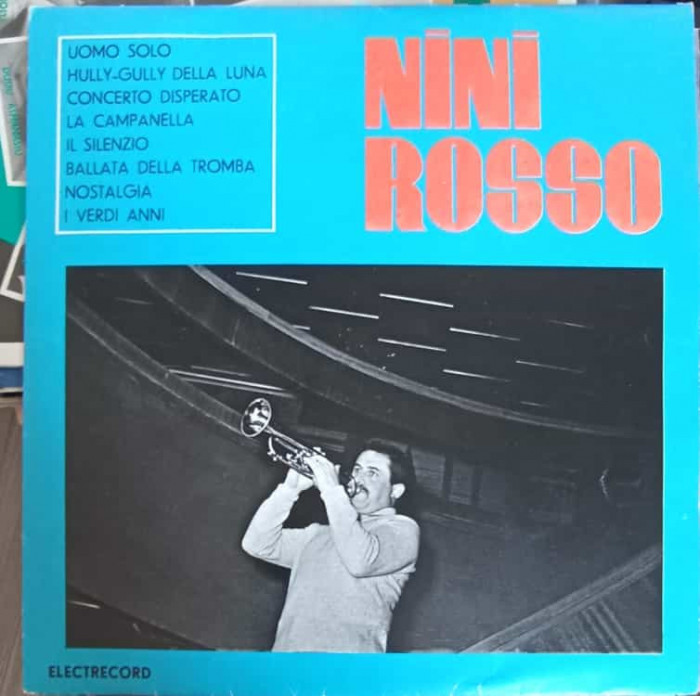 Disc vinil, LP. NINI ROSSO: UOMO SOLO ETC.-NINI ROSSO