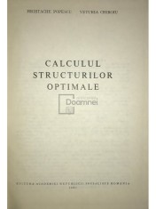 Hristache Popescu - Calculul structurilor optimale (Editia: 1981)