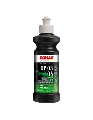 Pasta Polish Finish ,lustruire fara holograme 3-6 ProfiLine Sonax 250ml foto