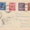 1954 Romania - Plic circulat cu seria completa Ziua Internationala a Femeii