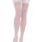 Ciorapi albi, Leg Avenue, Sheer Thigh Highs, S-L