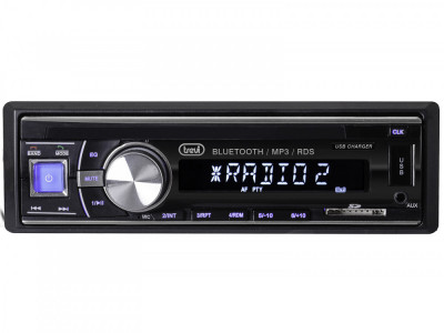 Radio auto SCD 5702 BT cu slot USB si SD Bluetooth 4x7.5W Trevi foto