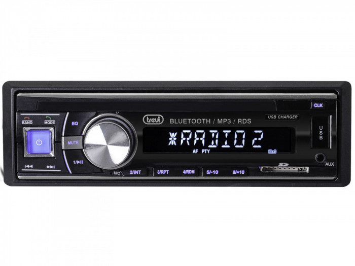 Radio auto SCD 5702 BT cu slot USB si SD Bluetooth 4x7.5W Trevi