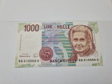 Bancnota italia 1000 L 1990