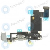 Conector de &icirc;ncărcare flex gri pentru iPhone 6s Plus