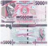Guineea 5000 Francs 2022, P-new, UNC, Bancnota din Africa
