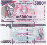 Guineea 5 000 Francs 2022 P-new UNC