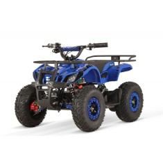 ATV electric pentru copii NITRO Torino Quad 1200W 48V Big Tyre, culoare Albastra