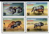 MOZAMBIC 2000, Fauna - WWF, serie neuzata, MNH