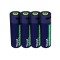 Baterii reincarcabile AA Trust, incarcate prin USB-C, putere intrare 1.2W,