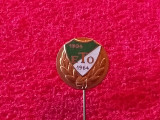 Insigna (veche) fotbal - Győr ETO FC (Ungaria) aniversare 60 de ani