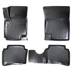 Set covorase auto cauciuc umbrella pentru kia soul i 2008-2014 foto