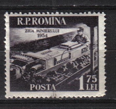ZIUA MINERULUI 1954 LP.365 MNH foto