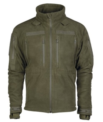 Jacheta Fleece Cold Weather Mil-Tec Olive S foto