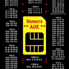 Numere Aur Gold Vip Numar Cartele Sim Prepay Cartela