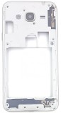 Carcasa Mijloc Samsung Galaxy J3 2016 J320 Alb + Butoane Laterale, Bulk