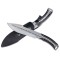 Cutit de vanatoare DEPOX&reg;, Comando Friend, 33 cm, otel inoxidabil, argintiu, teaca piele inclusa