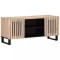 vidaXL Dulap TV, alb, 105x34x46 cm, lemn masiv mango 377439