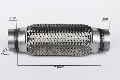 Racord Flexibil Inner &amp;amp; Outer Braid (B) 52X200 Mm 61300 FL 33736 foto