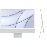 Sistem Desktop PC iMac 24 (2021) cu procesor Apple M1, 24, Retina 4.5K, 8GB, 512GB SSD, 8-core GPU, Silver, INT KB