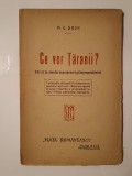 Pr. C. Dron - Ce vor țăranii? Păreri &icirc;n chestia exproprierii și &icirc;mproprietăririi