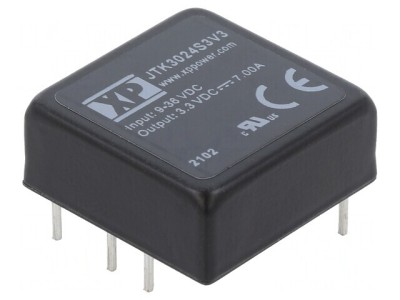 Convertor DC/DC 30W 9-36V la 3.3V 7A JTK3024S3V3 foto