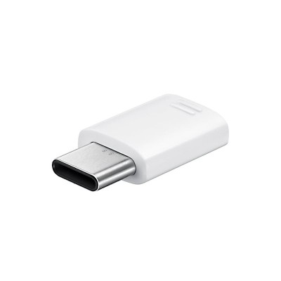 Adaptor USB Type-C - MicroUSB Samsung Galaxy A3 (2017) A320 EE-GN930BWEGWW alb foto