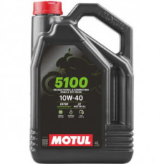 Ulei motor 4T Motul 5100 10W40 4l, API SM JASO MA-2 Semi-synthetic enriched with esters