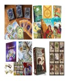 Set carti lenormand-celtic,under roses ,Mystical Lenormand+cadou set rune, Leonardo da Vinci