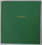 POTSDAM , ALBUM CU 10 FOTOGRAFII DE EPOCA , CU OBIECTIVE IMPORTANTE DIN ORAS SI IMPREJURIMI , INTERBELIC