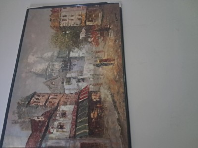 Vand tablou semnat P.Renard ideal pentru colectionari foto